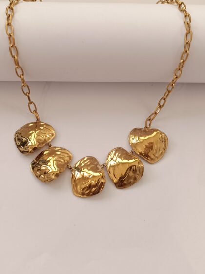 Collar Rocas Doradas