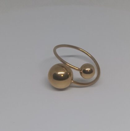 Anillo Dúo Esferas