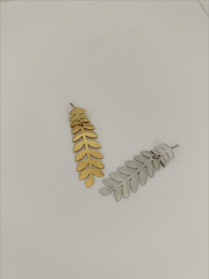 Pendientes Hojas